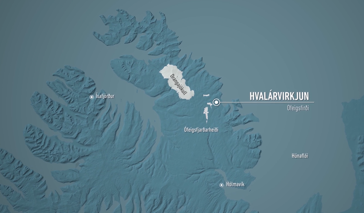 Kort Af Vestfjörðum Video Grab